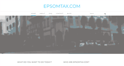 Desktop Screenshot of epsomtax.com